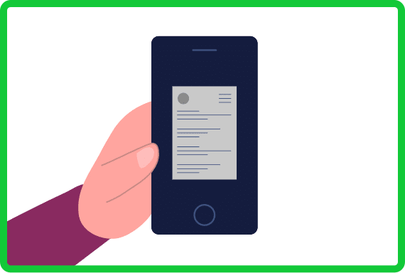 An image showing a step in the CEL Solicitors guide, How to take a photo of your documents